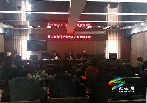 【奮斗百年路 啟航新征程】縣扶貧辦召開黨史學習教育動員會