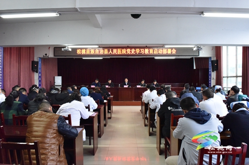 【奮斗百年路 啟航新征程】縣人民醫(yī)院召開黨史學習教育啟動部署會
