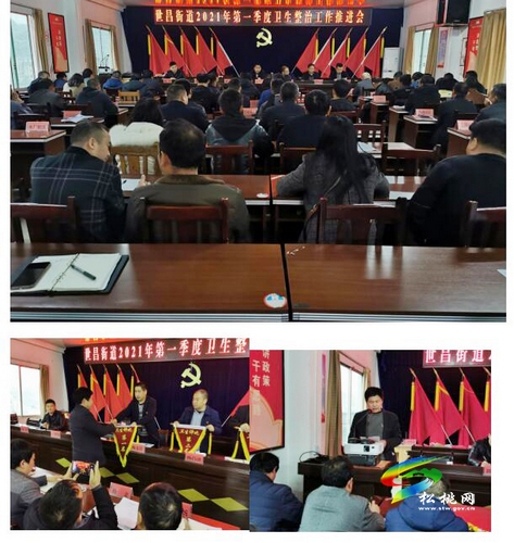 世昌街道開展環(huán)境衛(wèi)生大評比活動