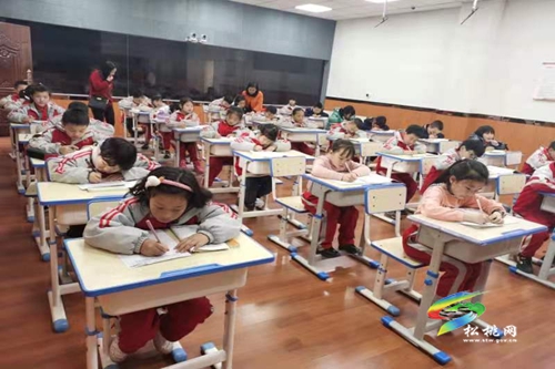 縣實驗小學開展?jié)h字書寫大賽活動