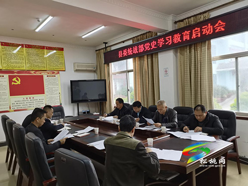【奮斗百年路 啟航新征程】縣委統(tǒng)戰(zhàn)部召開黨史學(xué)習(xí)教育啟動會