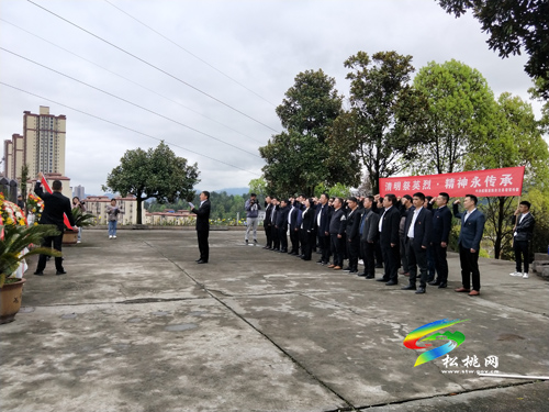 【網(wǎng)絡(luò)中國(guó)節(jié)·清明】縣委宣傳部黨支部開展“清明祭英烈·精神永傳承”主題黨日活動(dòng)