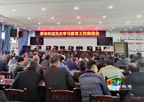 【奮斗百年路 啟航新征程】蓼皋街道召開黨史學(xué)習(xí)教育推進會