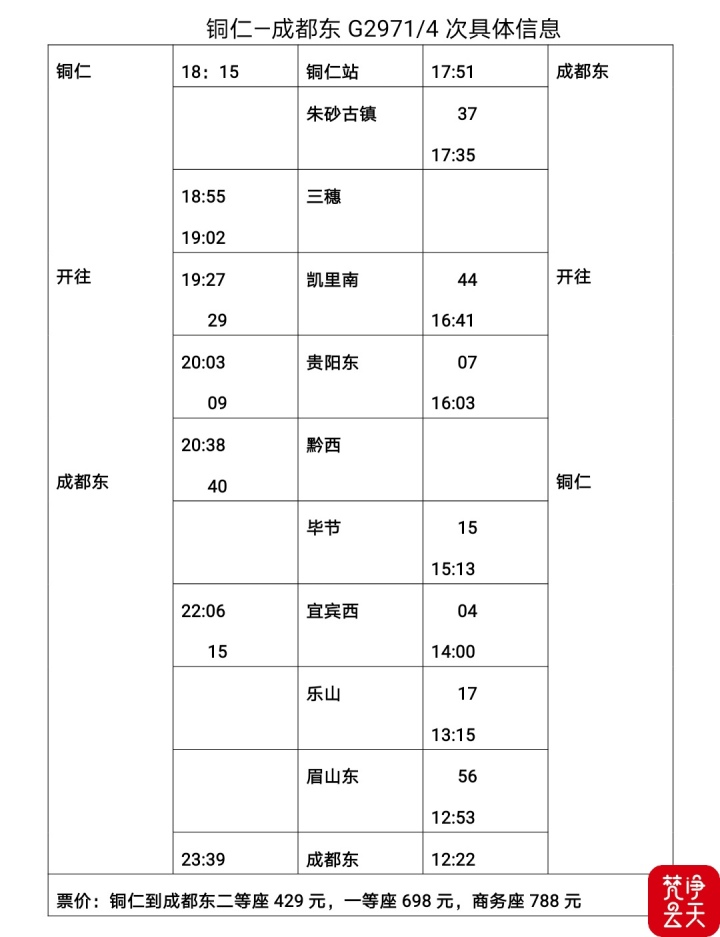銅仁站10日起增開3對高鐵，快看看有沒有你想去的城市？