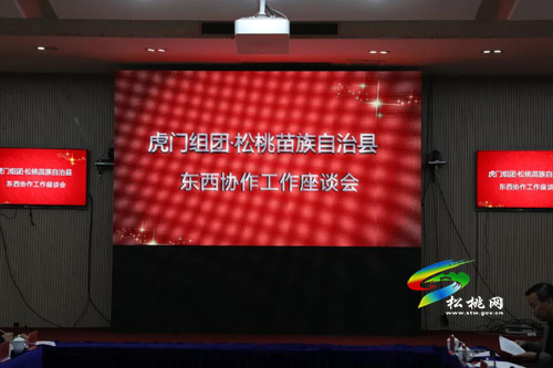 東莞市虎門組團來松考察對接?xùn)|西部協(xié)作工作