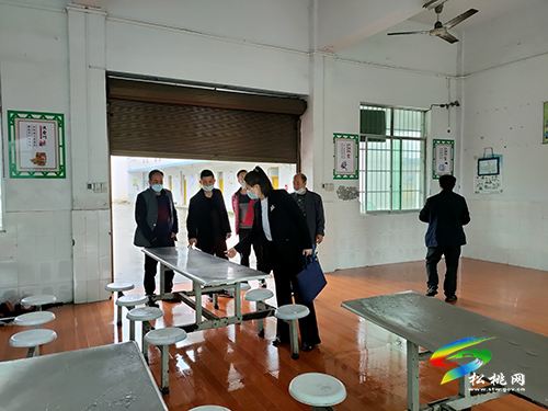 松桃教育局對學(xué)校傳染病防控工作開展督查