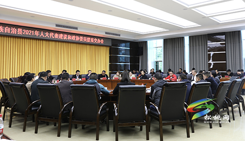 ​松桃2021年人大代表建議和政協(xié)委員提案交辦會召開