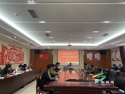 市跨區(qū)域易地扶貧搬遷松桃工作組召開(kāi)黨史學(xué)習(xí)教育專(zhuān)題學(xué)習(xí)會(huì)
