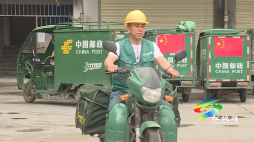 松桃：派送員的“五一”
