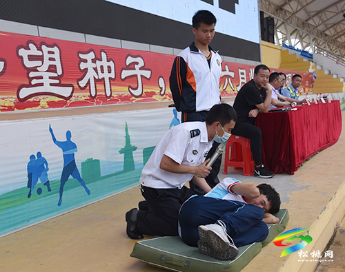 消防安全進校園|松桃民族中學開展消防應(yīng)急疏散演練