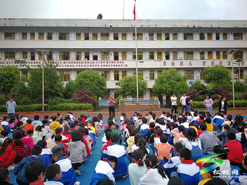 大路鎮(zhèn)完小開展防災(zāi)減災(zāi)演練活動