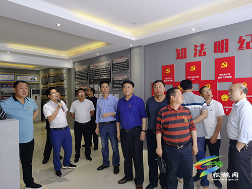 ?【奮斗百年路 啟航新征程】縣人大常委會(huì)機(jī)關(guān)到孟溪鎮(zhèn)參觀警示教育基地