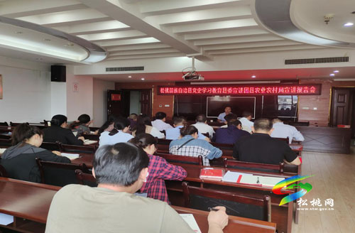 【奮斗百年路 啟航新征程】縣委黨史學(xué)習(xí)教育理論宣講團到縣農(nóng)業(yè)農(nóng)村局開展專題宣講