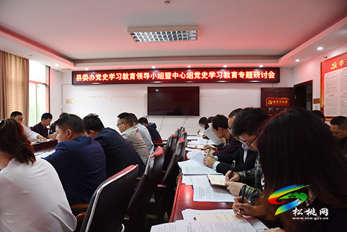 ​縣委辦黨史學(xué)習(xí)教育領(lǐng)導(dǎo)小組暨中心組黨史學(xué)習(xí)教育專題研討會(huì)召開