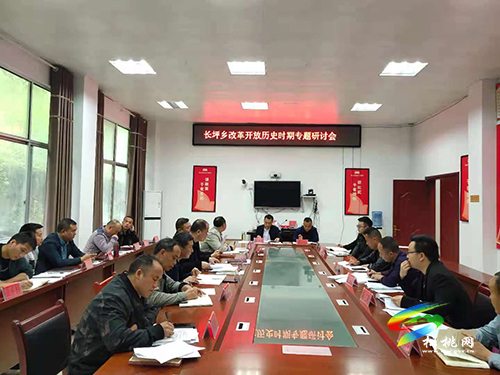 ​長坪鄉(xiāng)召開改革開放時(shí)期專題研討會(huì)