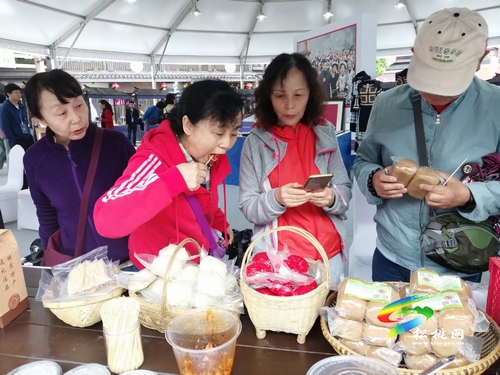 普覺鎮(zhèn)大莊婆媳米豆腐登上中國非遺周展示平臺