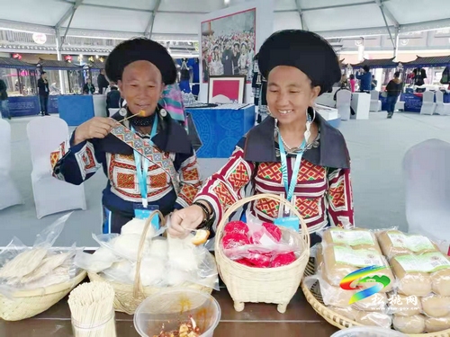 普覺鎮(zhèn)大莊婆媳米豆腐登上中國非遺周展示平臺