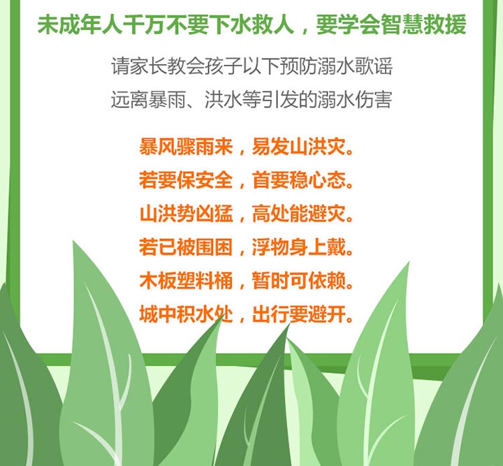 雨水多發(fā)季，如何遠(yuǎn)離溺水傷害