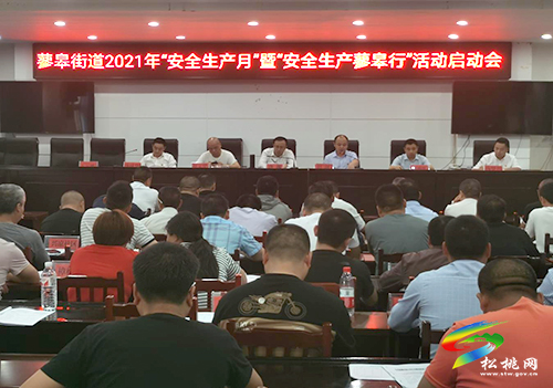 蓼皋街道召開2021年“安全生產(chǎn)月”活動啟動會