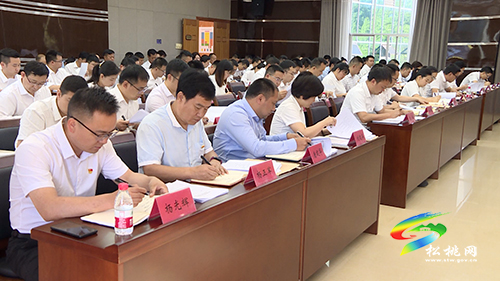 松桃縣委黨的建設工作領導小組2021年度第三次會議暨全縣基層黨建工作重點任務推進會召開