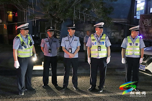 松桃交警大隊積極開展高考前夕集中夜查整治專項行動
