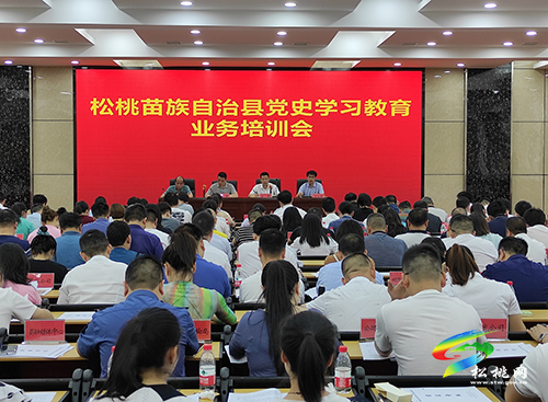 ​【奮斗百年路　啟航新征程】​松桃舉行黨史學習教育業(yè)務培訓會暨工作安排部署會