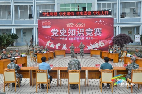 松桃人武部：集中應急訓練 展示民兵風采