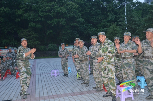 松桃人武部：集中應急訓練 展示民兵風采