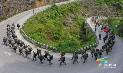 松桃人武部：集中應急訓練 展示民兵風采