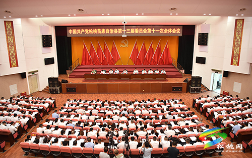 中國共產(chǎn)黨松桃苗族自治縣第十三屆委員會第十一次全體會議決議