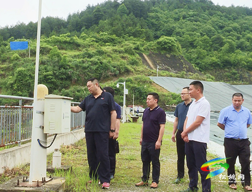 黃愛民到巴湯灣錳渣集中處理庫調(diào)研