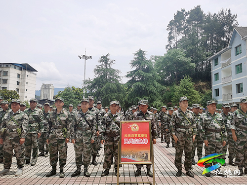 松桃人武部開展檢查考評民兵工作