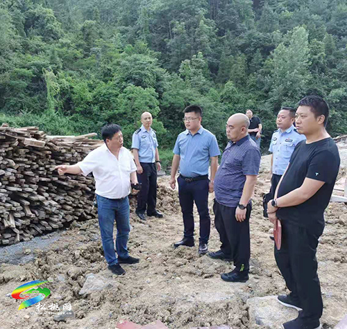 舒鴻到甘龍河巡河