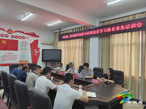 ​【奮斗百年路　啟航新征程】​市委黨史學(xué)習(xí)教育第二巡回指導(dǎo)組督導(dǎo)松桃黨史學(xué)習(xí)教育業(yè)務(wù)培訓(xùn)會召開
