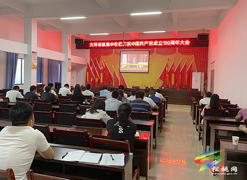 松桃苗族自治縣社會(huì)各界收聽收看中國共產(chǎn)黨成立100周年大會(huì)