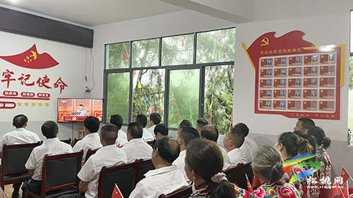 松桃苗族自治縣社會(huì)各界收聽收看中國共產(chǎn)黨成立100周年大會(huì)