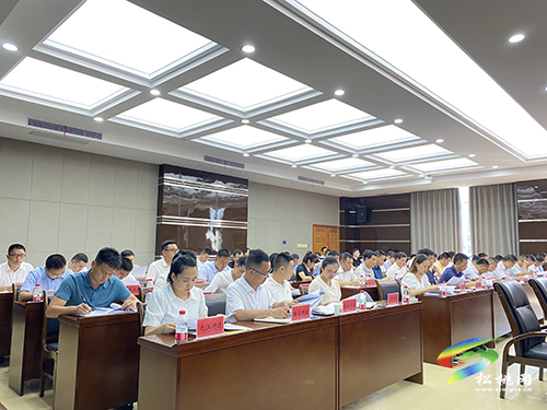 中共松桃苗族自治縣委巡視整改工作調(diào)度會(huì)召開(kāi)