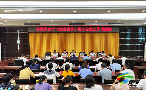 【奮斗百年路 啟航新征程】縣委黨史學(xué)習(xí)教育領(lǐng)導(dǎo)小組辦公室工作調(diào)度會(huì)召開