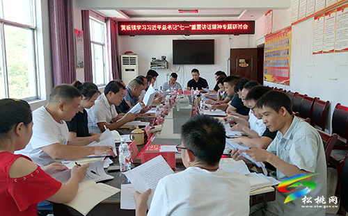 【奮斗百年路 啟航新征程】黃板鎮(zhèn)“1222工作法”推動黨史學習教育走深見實