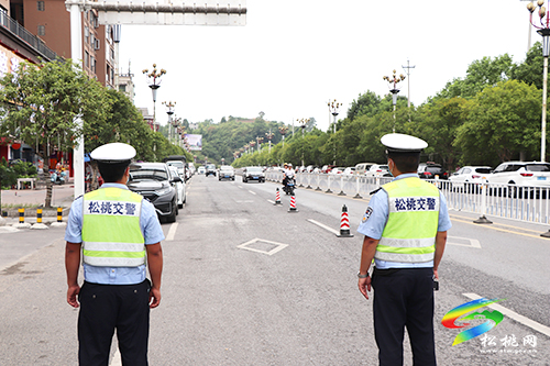 松桃交警大隊扎實開展摩托車電動車專項整治行動