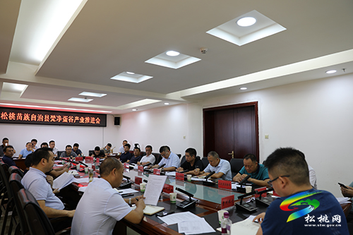 松桃苗族自治縣梵凈蛋谷產(chǎn)業(yè)推進會召開