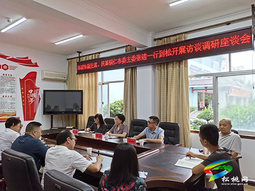 張潔到松桃調(diào)研