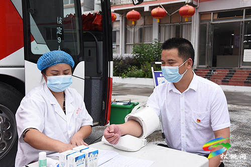 ​石梁鄉(xiāng)：黨員干部作表率 志愿服務獻熱血