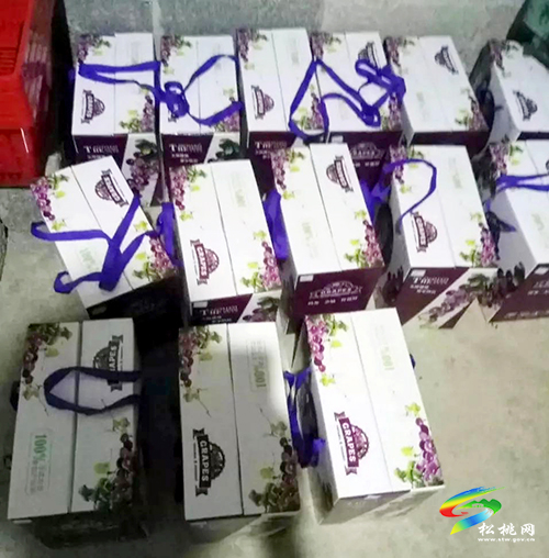 沙壩葡萄喜獲豐收