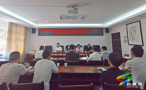 縣委宣傳部開展學(xué)習(xí)貫徹習(xí)近平總書記“七一”重要講話精神專題學(xué)習(xí)研討會