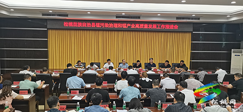 松桃苗族自治縣錳污染治理和錳產(chǎn)業(yè)高質(zhì)量發(fā)展工作推進(jìn)會(huì)召開