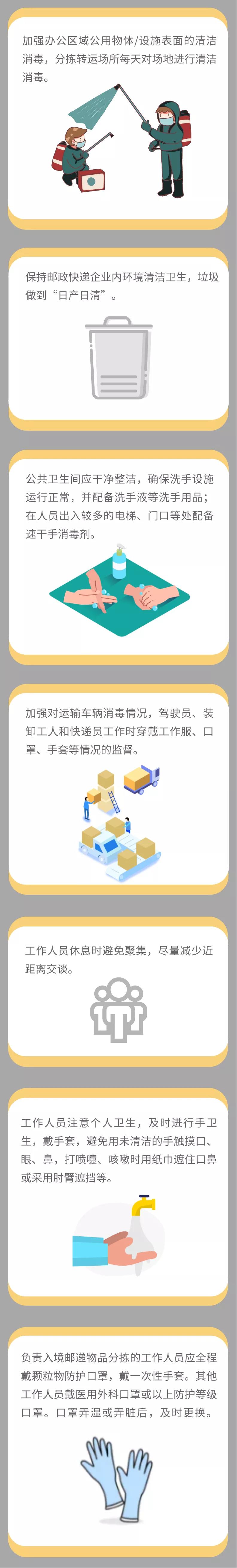 新冠肺炎疫情常態(tài)化防控防護指南之郵政快遞業(yè)篇
