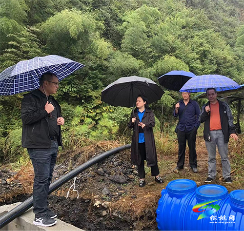 田筑玉到寨英鎮(zhèn)鑫鑫錳礦督導生態(tài)環(huán)保整治工作
