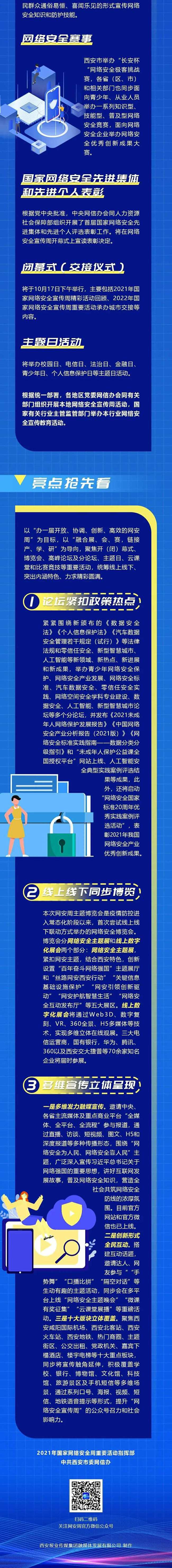 【網(wǎng)絡(luò)安全宣傳周】一圖看懂｜2021年國家網(wǎng)絡(luò)安全宣傳周重要活動亮點(diǎn)搶先看