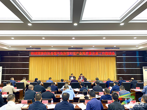 松桃錳污染治理和錳產(chǎn)業(yè)高質(zhì)量發(fā)展工作推進(jìn)會召開
